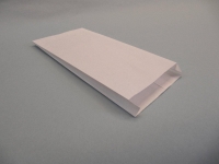 Papierbeutel Flachbeutel weiß 21 x 10 cm