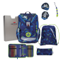 Preview: DerDieDas ErgoFlex Light Exklusiv LED Moon Mission  Schulrucksack-Set 5 tlg.