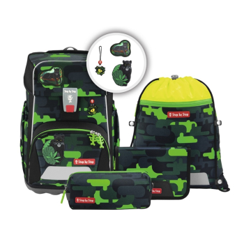 Schulranzen-Set GIANT Black Cat Chiko