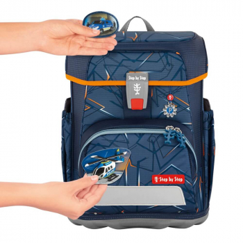 Step by Step CLOUD Schulranzen-Set Helicopter Sam, 5 tlg.