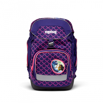 Preview: Ergobag Pack PerlentauchBär Lumi Edition Schulrucksack Set 6 tlg.