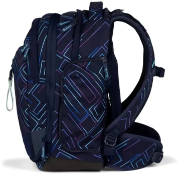 Satch Match Purple Laser Schulrucksack