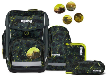 Ergobag Cubo MähdreschBär Schulranzen Set 5tlg.