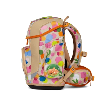 Preview: Ergobag Cubo Flower PowBär Eco Hero Edition Schulranzen Set 5tlg.