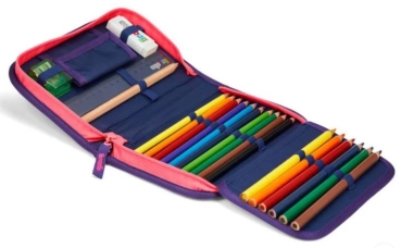 Ergobag Cubo Light PerlentauchBär Lumi Edition Schulranzen Set 6tlg.