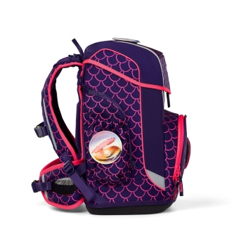 Preview: Ergobag Cubo Light PerlentauchBär Lumi Edition Schulranzen Set 6tlg.