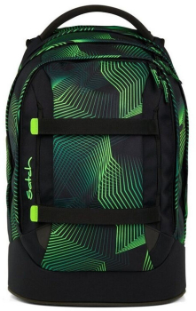 Satch pack Schulrucksack Seismic Green