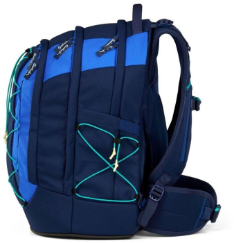 Satch pack Schulrucksack Crossed Blue