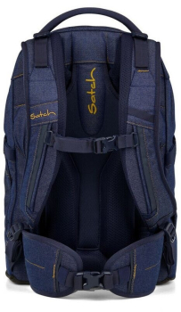 Preview: Satch Pack Denim Blue Special Edition Schulrucksack Set 3tlg.