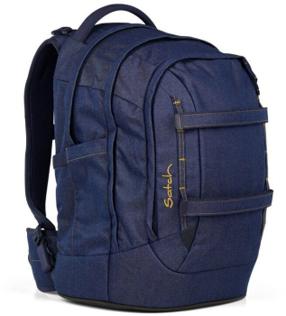 Preview: Satch Pack Denim Blue Special Edition Schulrucksack Set 3tlg.