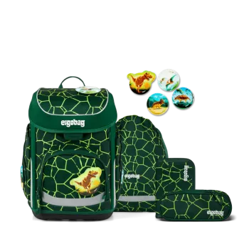 Ergobag Cubo Schulranzen-Set BärRex 5 tlg.