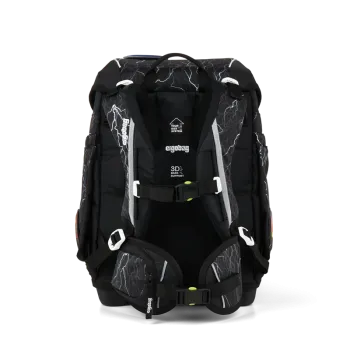 Preview: ergobag Schulranzen-Set Super Reflekt Bär 5 tlg.