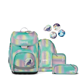 ergobag cubo Zaubärwelt Schulranzen-Set 5 tlg.