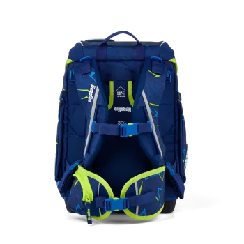 Preview: Ergobag Cubo SpitzenreitBär Color Flash Edition Schulranzen Set 5tlg.