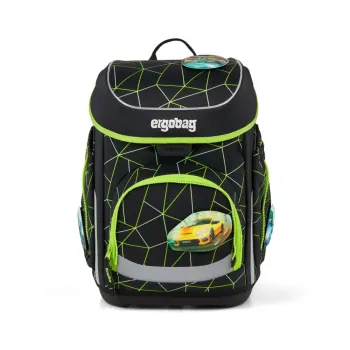 Preview: Ergobag Cubo CyBär Race Color Flash Edition Schulranzen Set 5tlg.