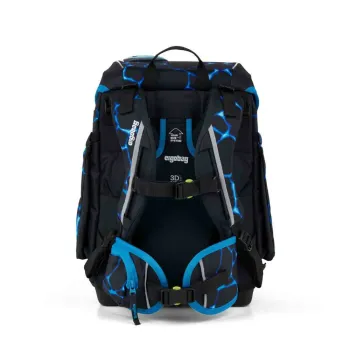 Preview: Ergobag Cubo Bärassic Garden Color Flash Edition Schulranzen Set 5tlg.