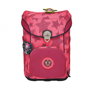 Preview: DerDieDas ErgoFlex EASY SUPERFLASH Neon Star Schulranzen Set 5tlg.