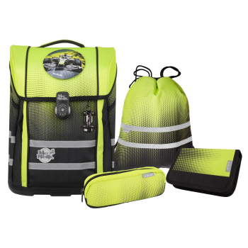 McNeill Schulranzen-Set PERFECTO, 5tlg. GRADIENT LEMON -Kollektion 2026