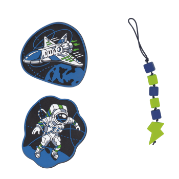 DerDieDas ErgoFlex Light Exklusiv LED Moon Mission  Schulrucksack-Set 5 tlg.