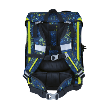 Preview: DerDieDas ErgoFlex Easy Neon Crazy Schulranzen-Set