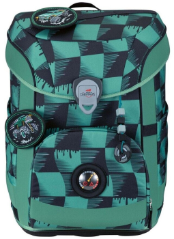 Preview: DerDieDas ErgoFlex Easy Superflash Super Truck Schulranzenset 5-teilig