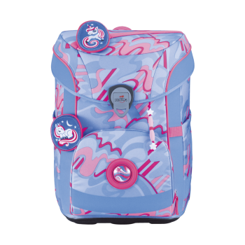 Preview: DerDieDas ErgoFlex Easy Exklusiv Superflash Magic Unicorn  Schulranzen-Set 5 tlg.