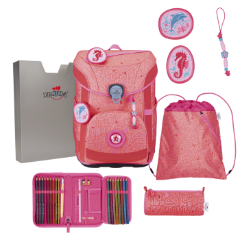 DerDieDas ErgoFlex Easy Exklusiv Superflash Coral Reef 5 tlg.