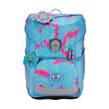 Preview: DerDieDas ErgoFlex Easy Happy Pixel  Schulranzen-Set 5 tlg.