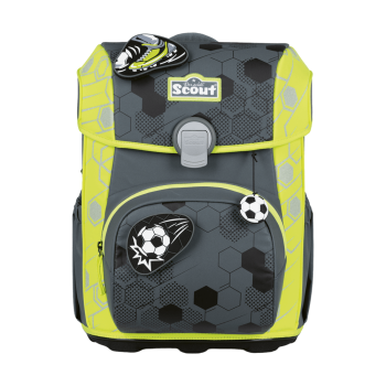 Preview: Scout Neo Exklusiv Superflash Extreme Soccer Star  Schulranzen-Set 4 tlg.