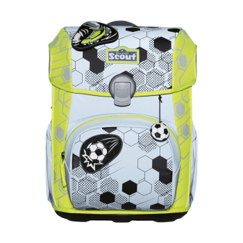 Preview: Scout Neo Exklusiv Superflash Extreme Soccer Star  Schulranzen-Set 4 tlg.
