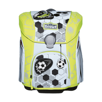 Preview: Scout Micro Exklusiv Superflash Extreme Soccer Star  Schulranzen-Set 4 tlg.