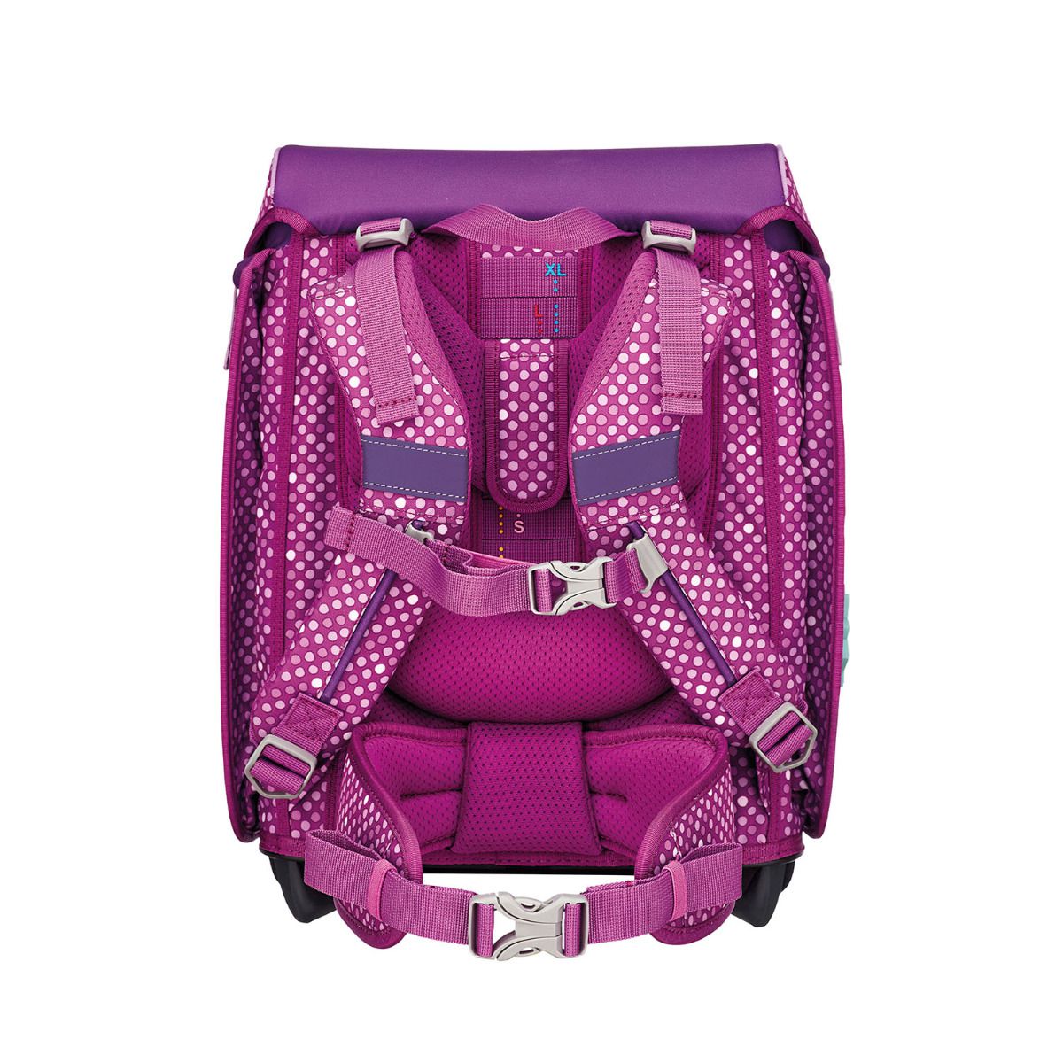 Ergoflex Easy Schulranzen-Set In Purple Dots – TASEAL