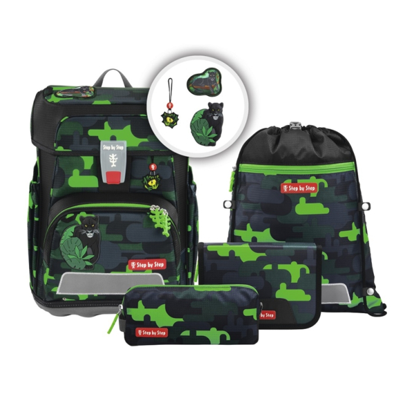 Schulranzen-Set CLOUD Black Cat Chiko