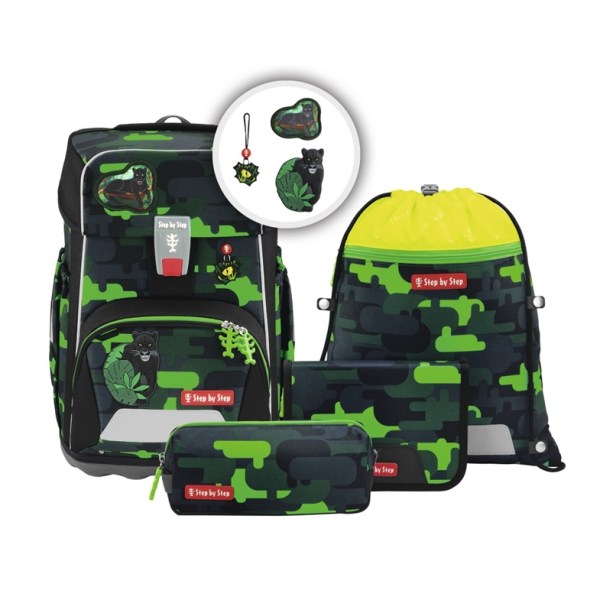 Schulranzen-Set GIANT Black Cat Chiko