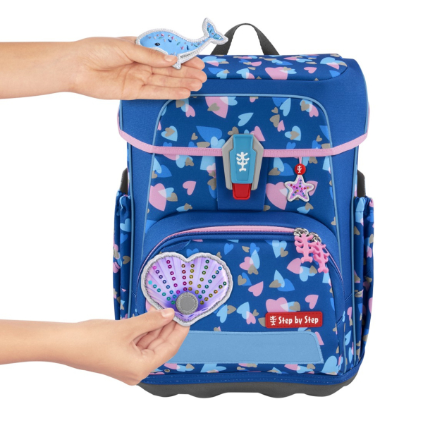 Schulranzen-Set CLOUD REFLECT Seashell Pearl