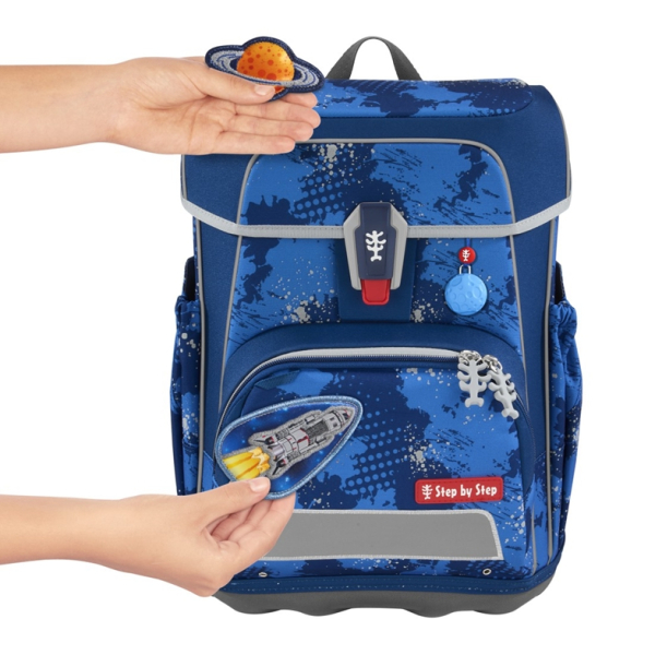 Schulranzen-Set CLOUD REFLECT Rocket Novo