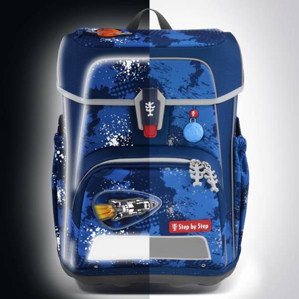 Schulranzen-Set CLOUD REFLECT Rocket Novo