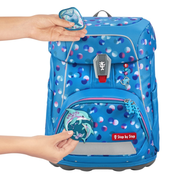 Schulranzen-Set FIT Dolphin Finja