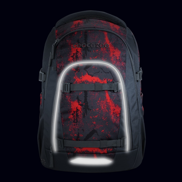 Schulrucksack MATE Broken Black
