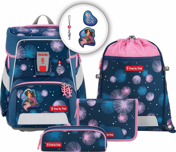 Step by Step Schulranzenset SPACE Mermaid Delia