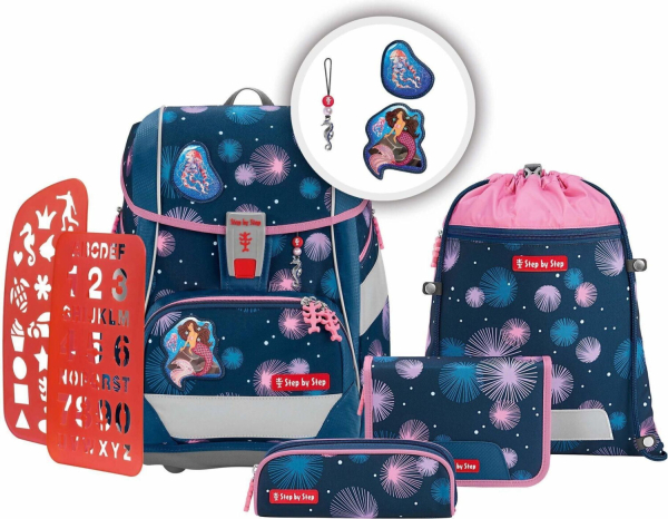 Step by Step Schulranzenset 2IN1 PLUS Mermaid Delia