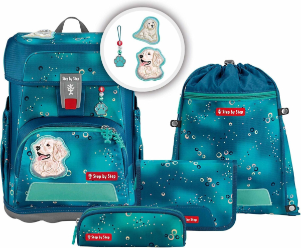 Step by Step Schulranzenset CLOUD Dog Basty