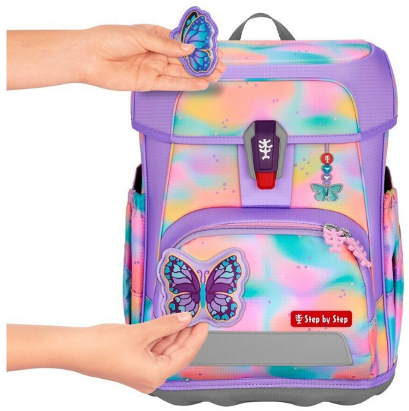 Schulranzen-Set CLOUD FLASH Butterfly Luna