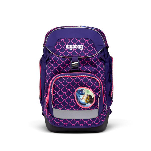 Ergobag Pack PerlentauchBär Lumi Edition Schulrucksack Set 6 tlg.