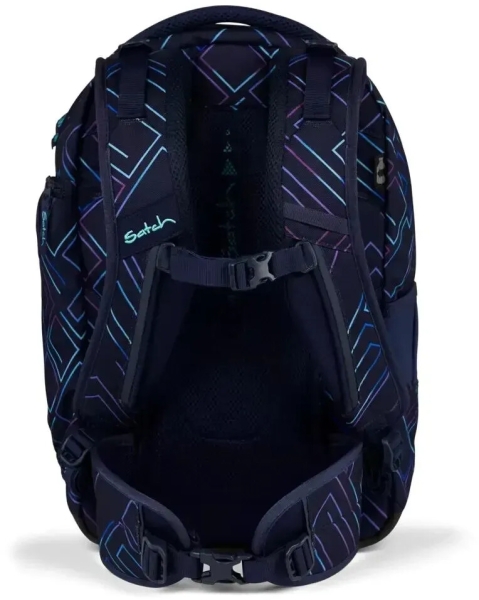 Satch Match Purple Laser Schulrucksack