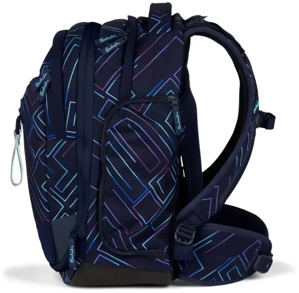 Satch Match Purple Laser Schulrucksack