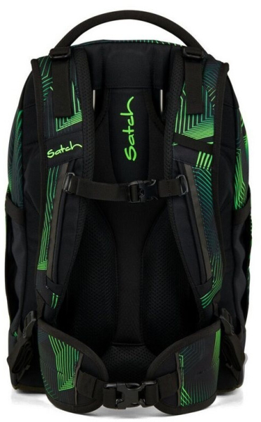 Satch pack Schulrucksack Seismic Green