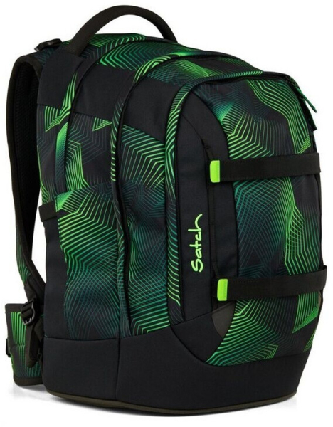 Satch pack Schulrucksack Seismic Green