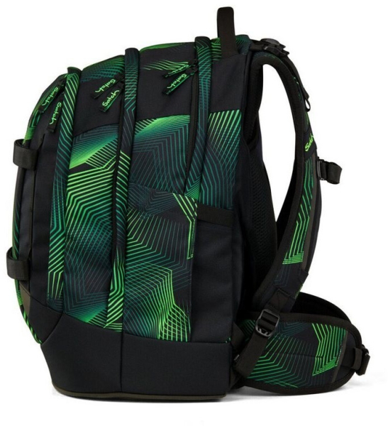 Satch pack Schulrucksack Seismic Green