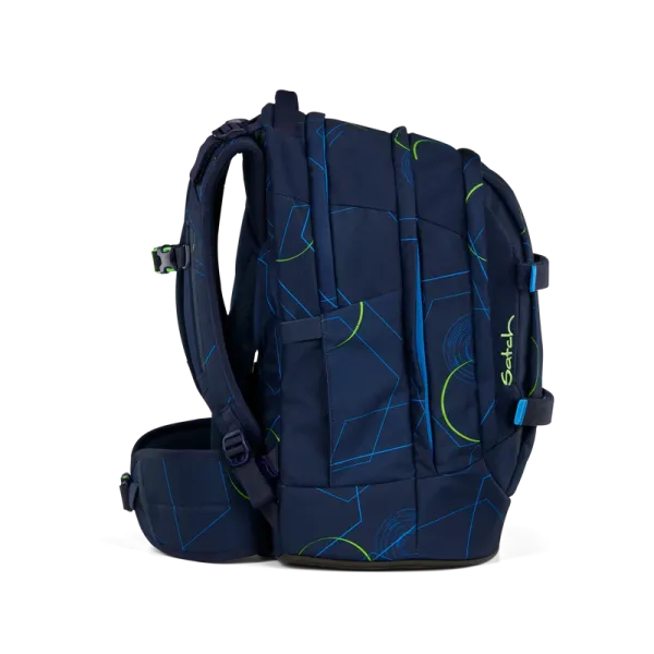 Satch Pack Blue Tech Schulrucksack